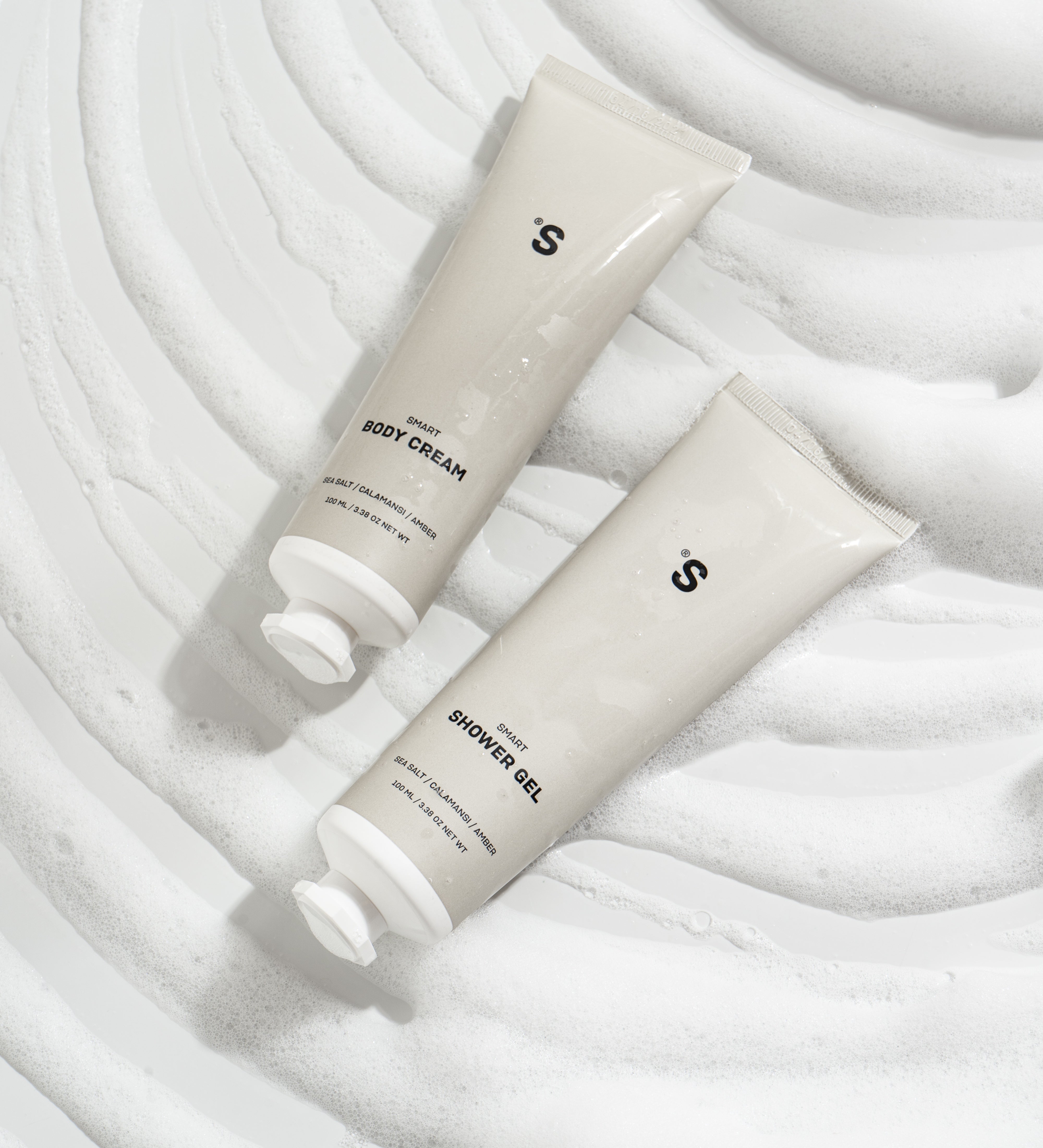 Parfum Smart Duo: Gel de Duș & Cremă de corp, Sare de Mare, 100 ml