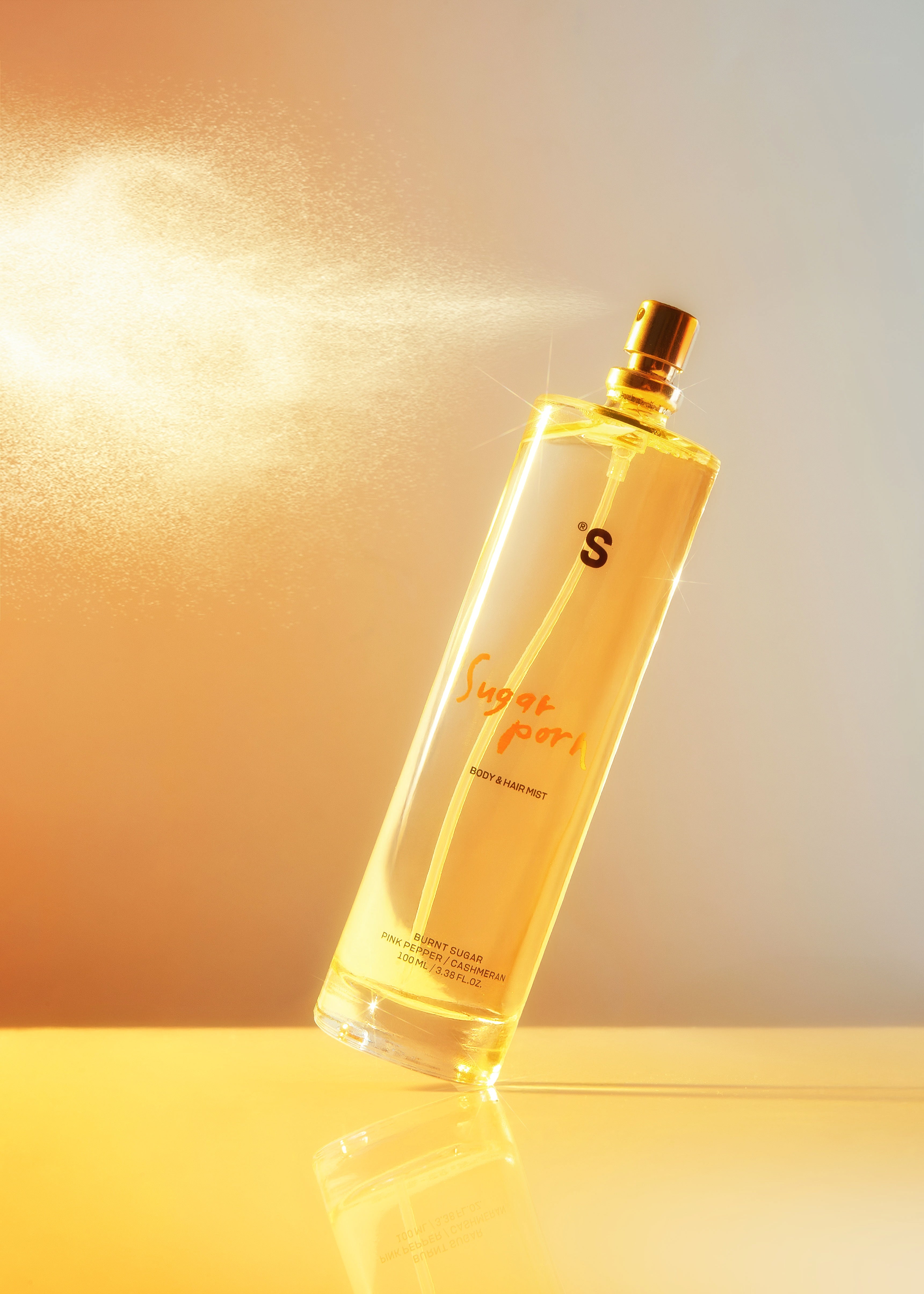 Sister's Aroma, Spray pentru corp și păr, Sugar Porn, 100 ml