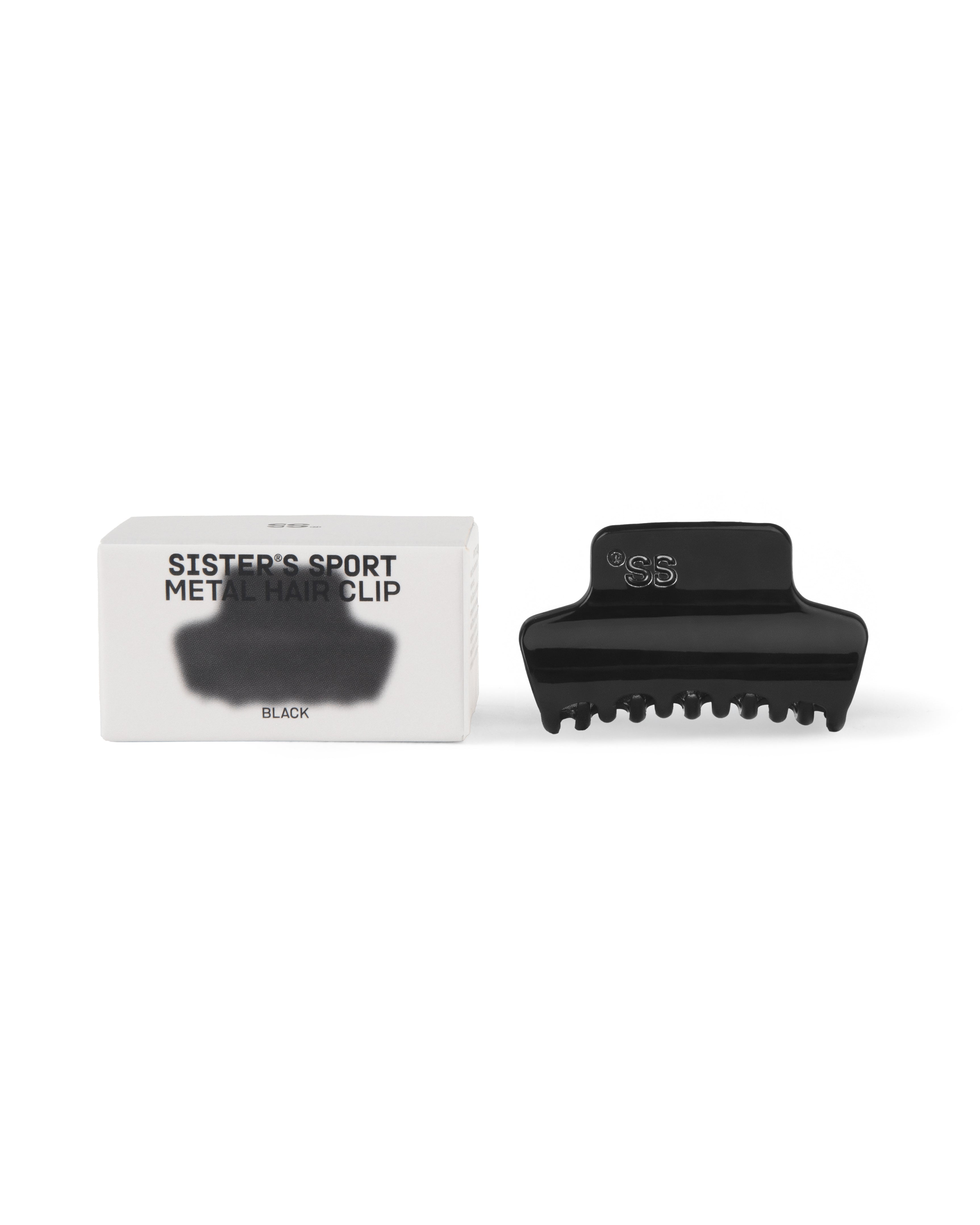 Metal Hair Clip, Negru