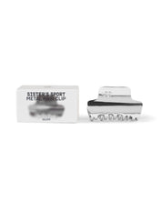 Metal Hair Clip, Argintiu