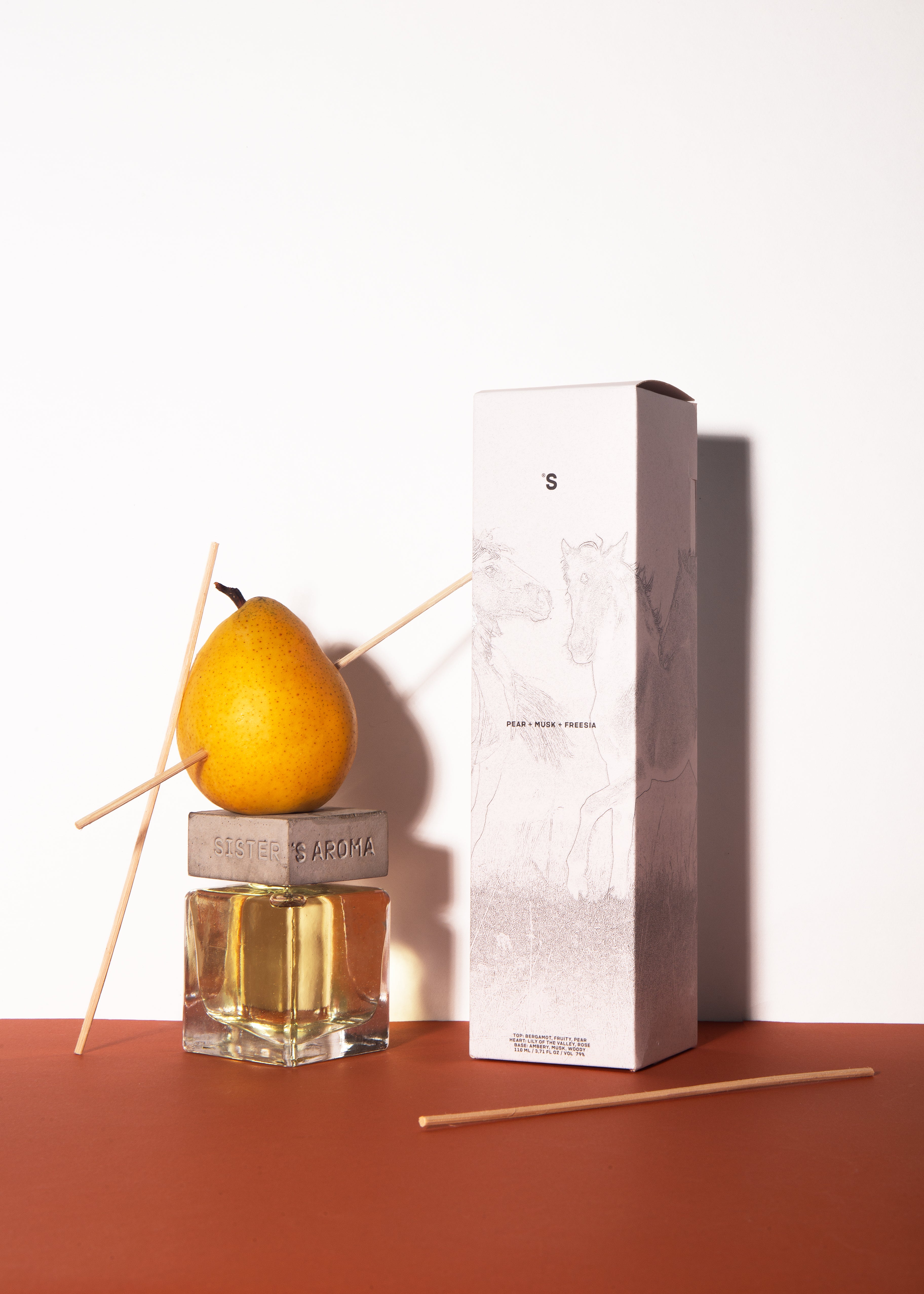 Sister's Aroma, Parfum de Casă, Pară, Mosc și Frezie, 110ml