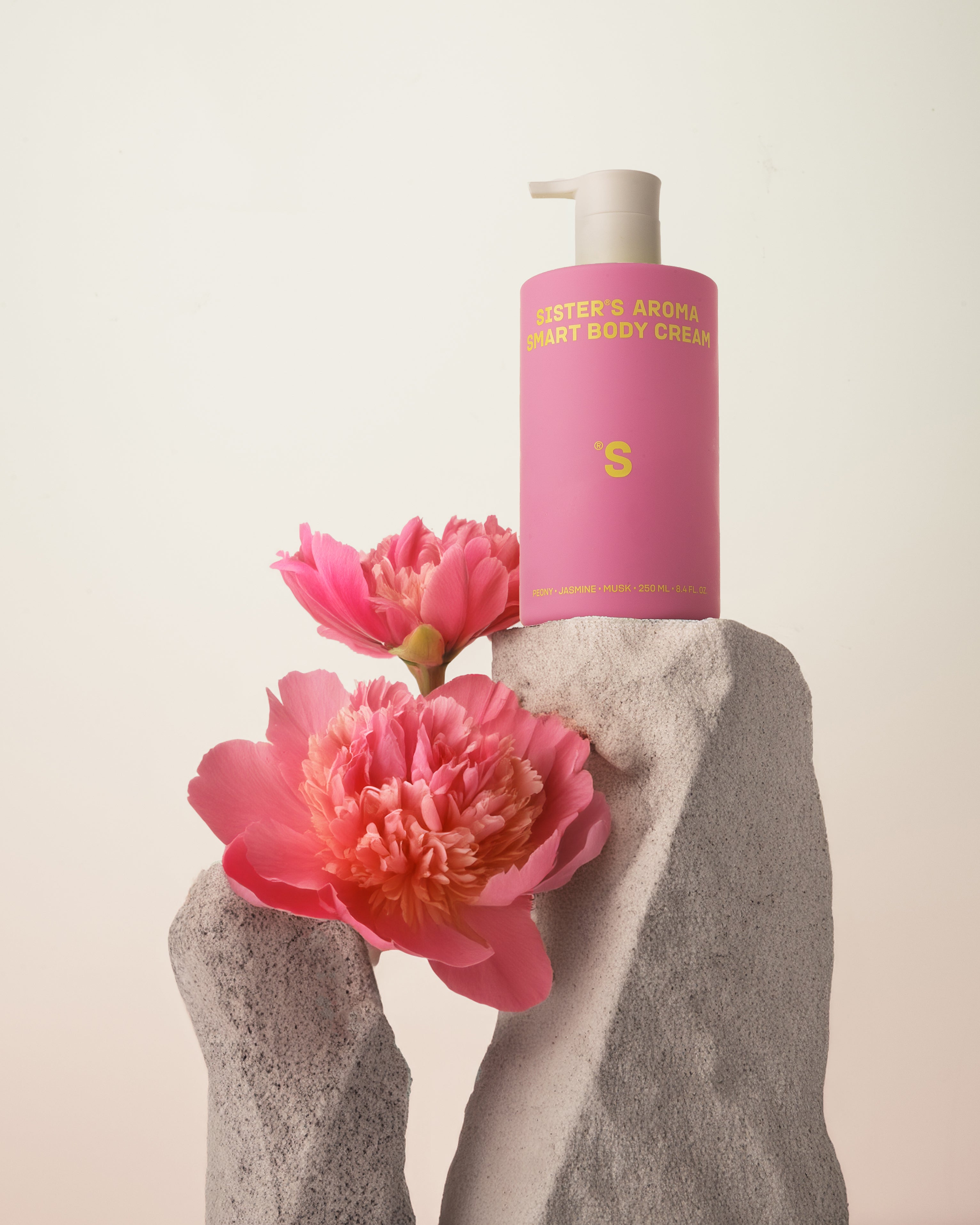 Sister's Aroma, Cremă de Corp, Bujor, 250ml
