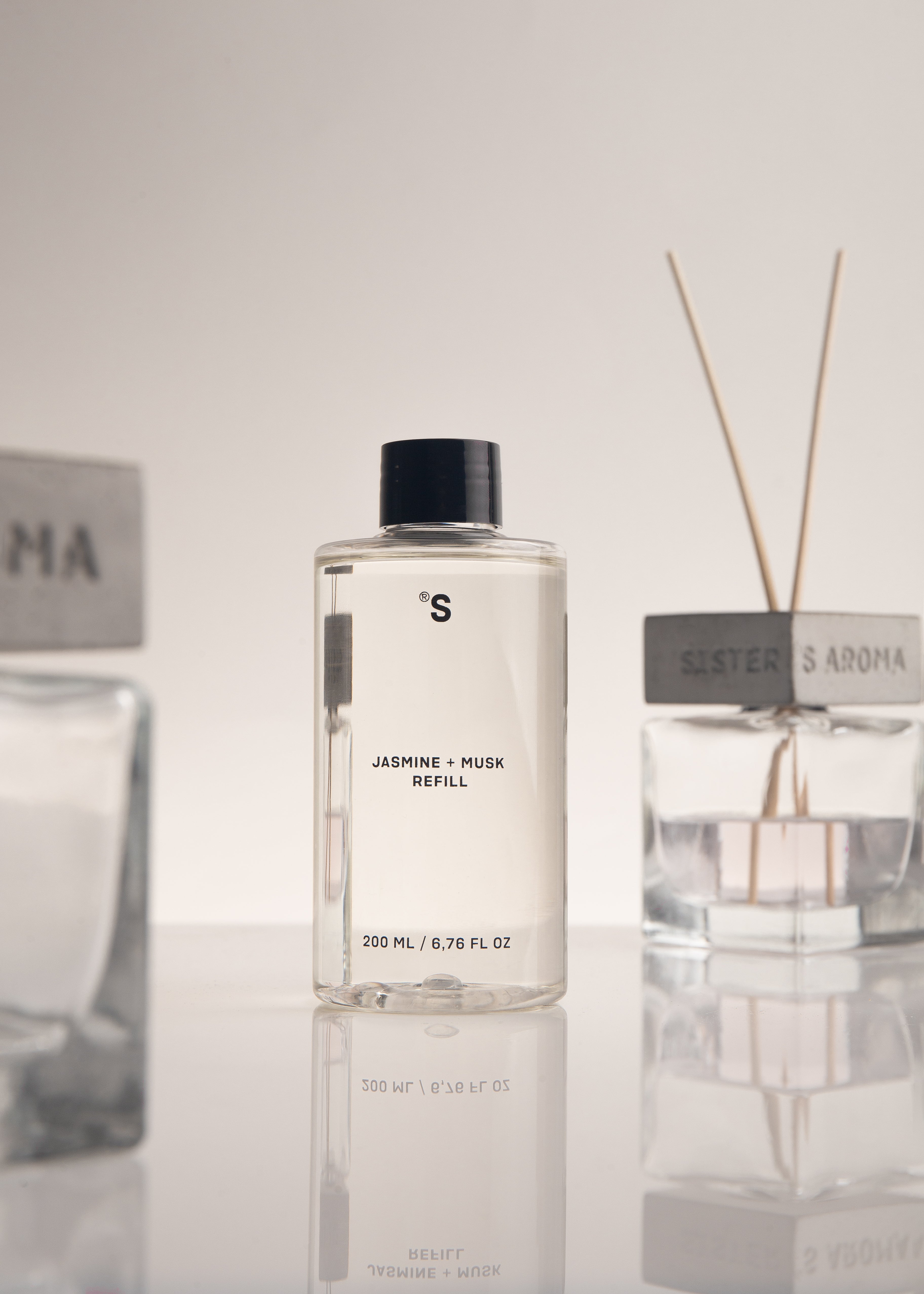 Sister's Aroma, Refil Parfum de Casă, Iasomie și Mosc, 200ml