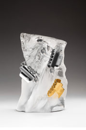 Metal Hir Clip, Auriu