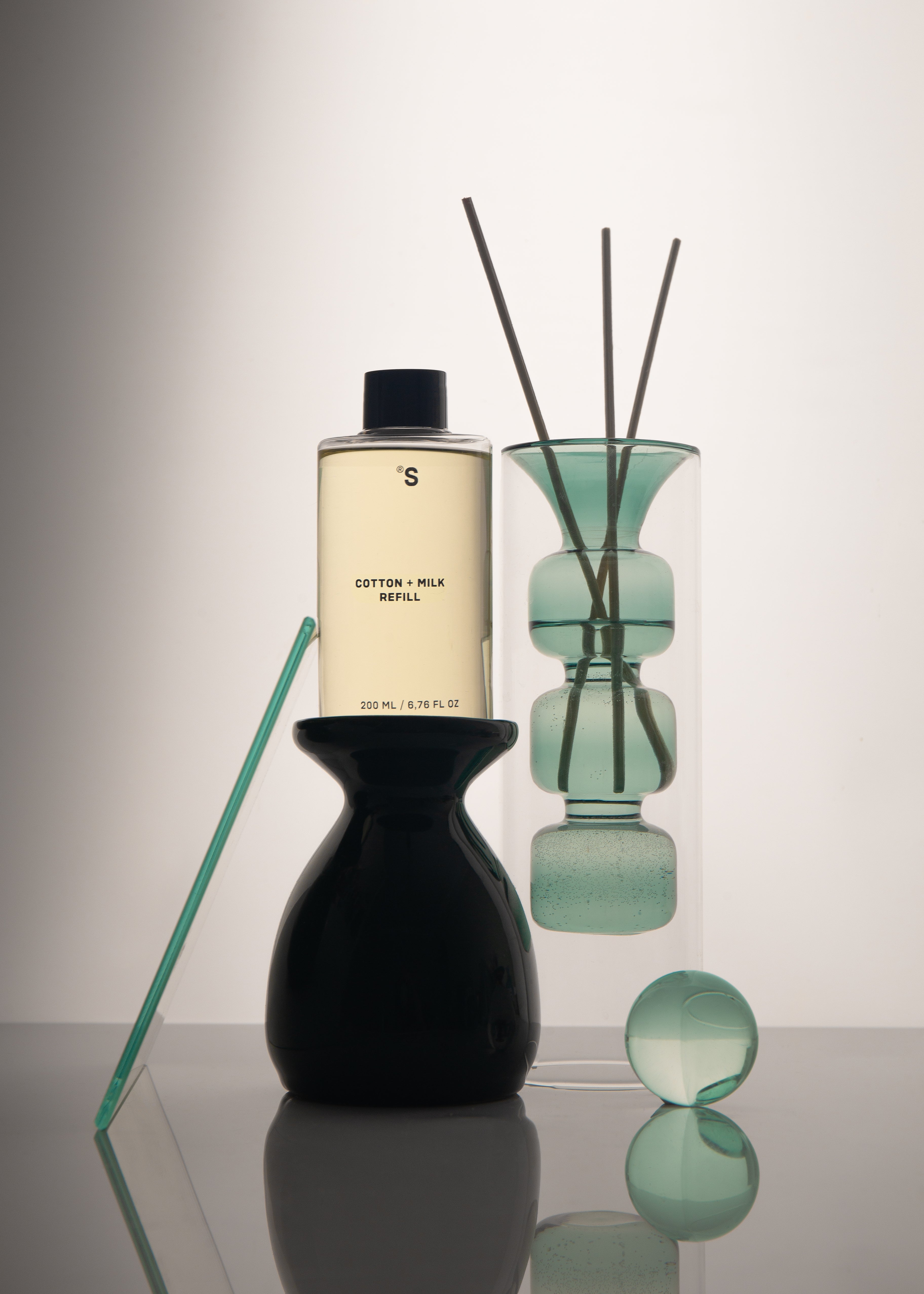 Sister's Aroma, Refil Parfum de Casă, Bumbac și Lapte, 200ml