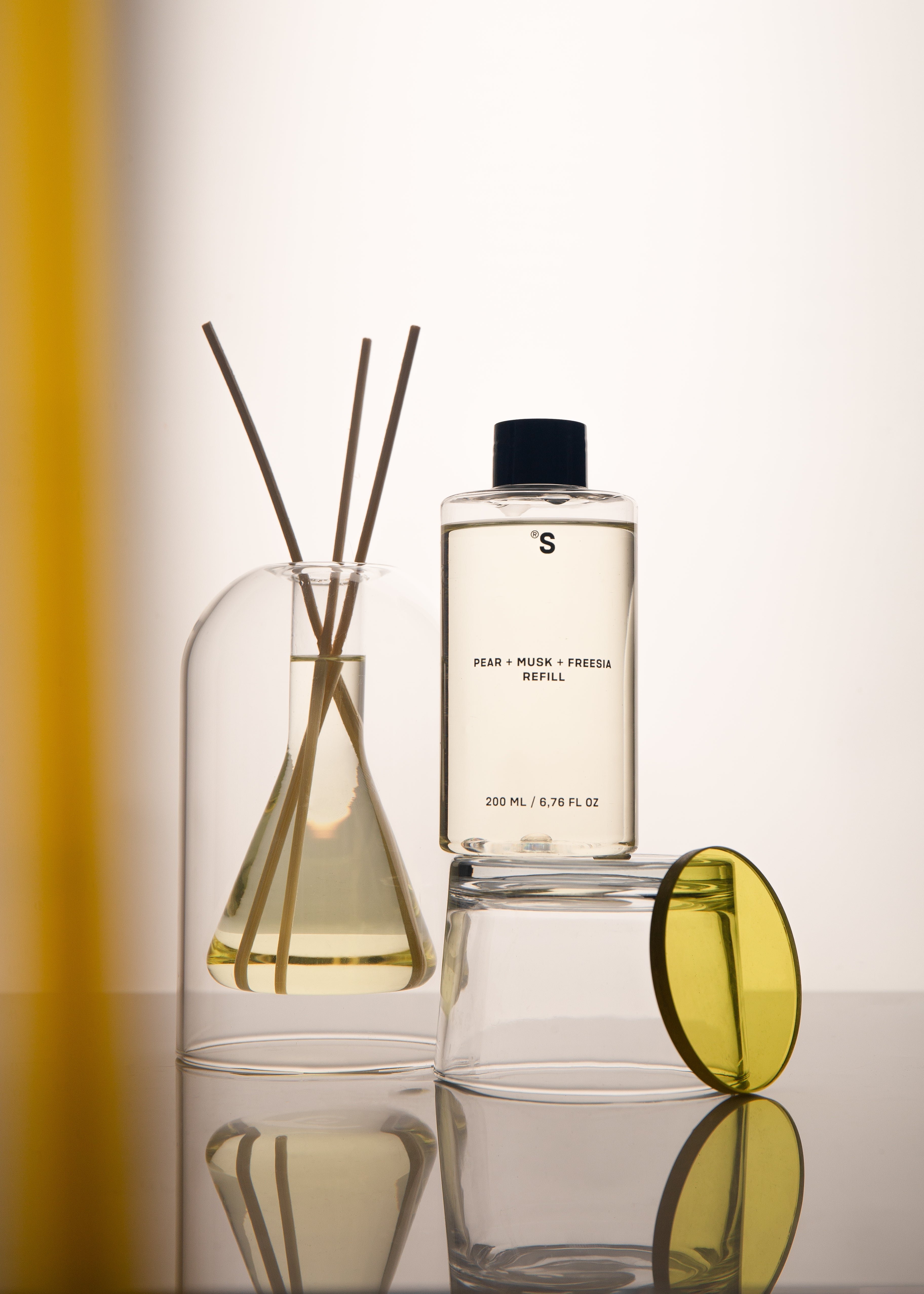 Sister's Aroma, Refil Parfum de Casă, Pară, Mosc și Frezie, 200ml