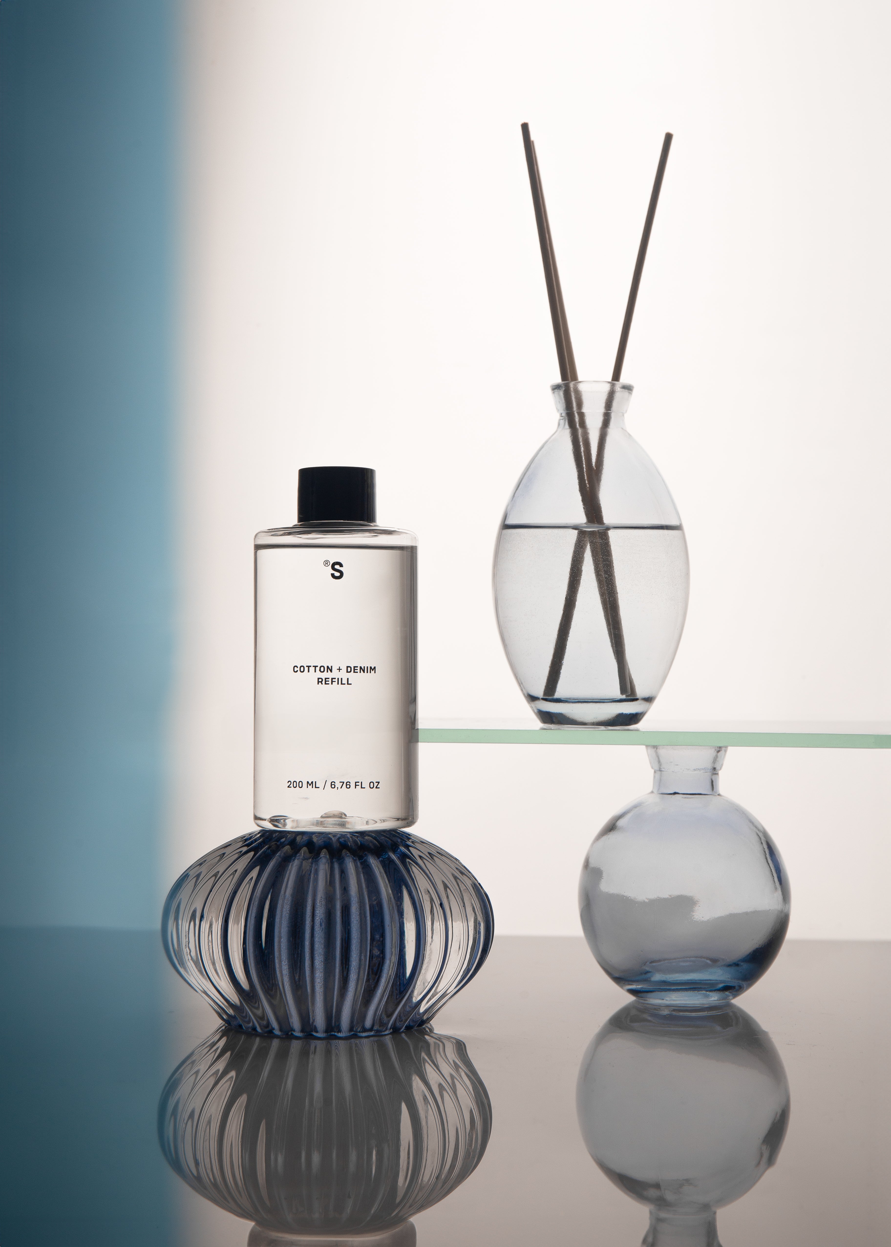 Sister's Aroma, Refil Parfum de Casă, Bumbac și Denim, 200ml