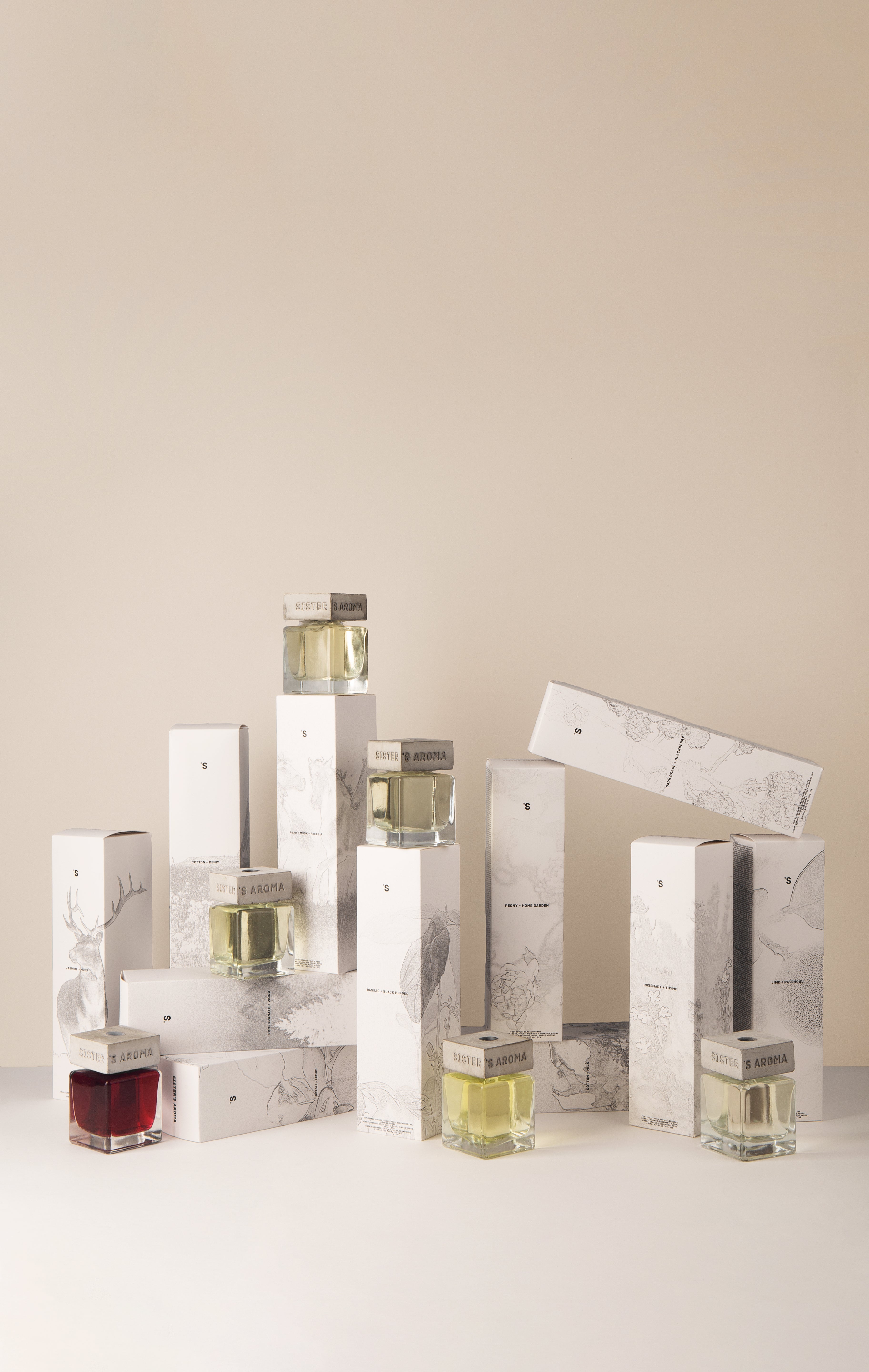 Sister's Aroma, Parfum de Casă, Rodie și Lemn, 110ml
