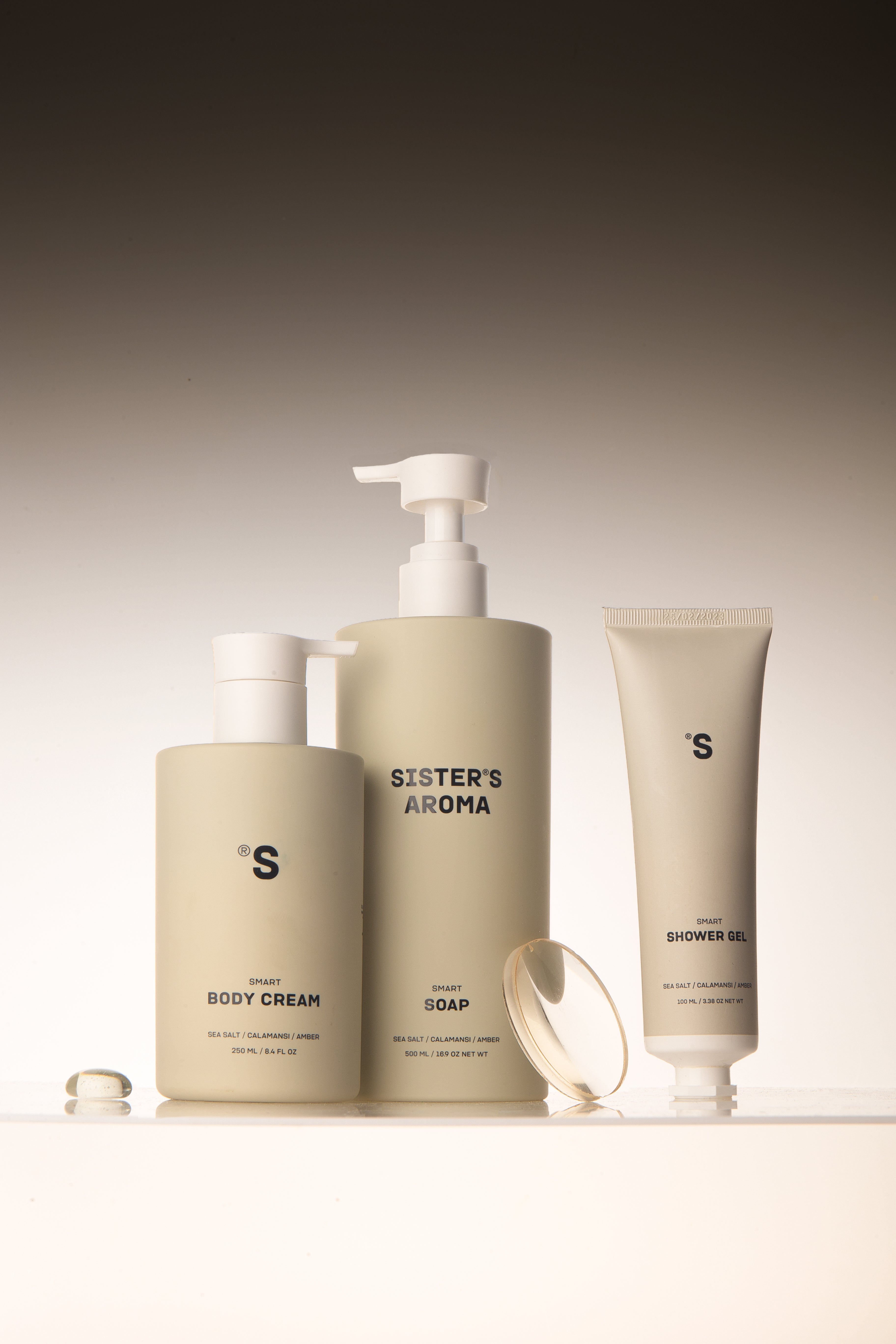 Sister's Aroma, Gel de Duș Smart, Sare de Mare, 100 ml