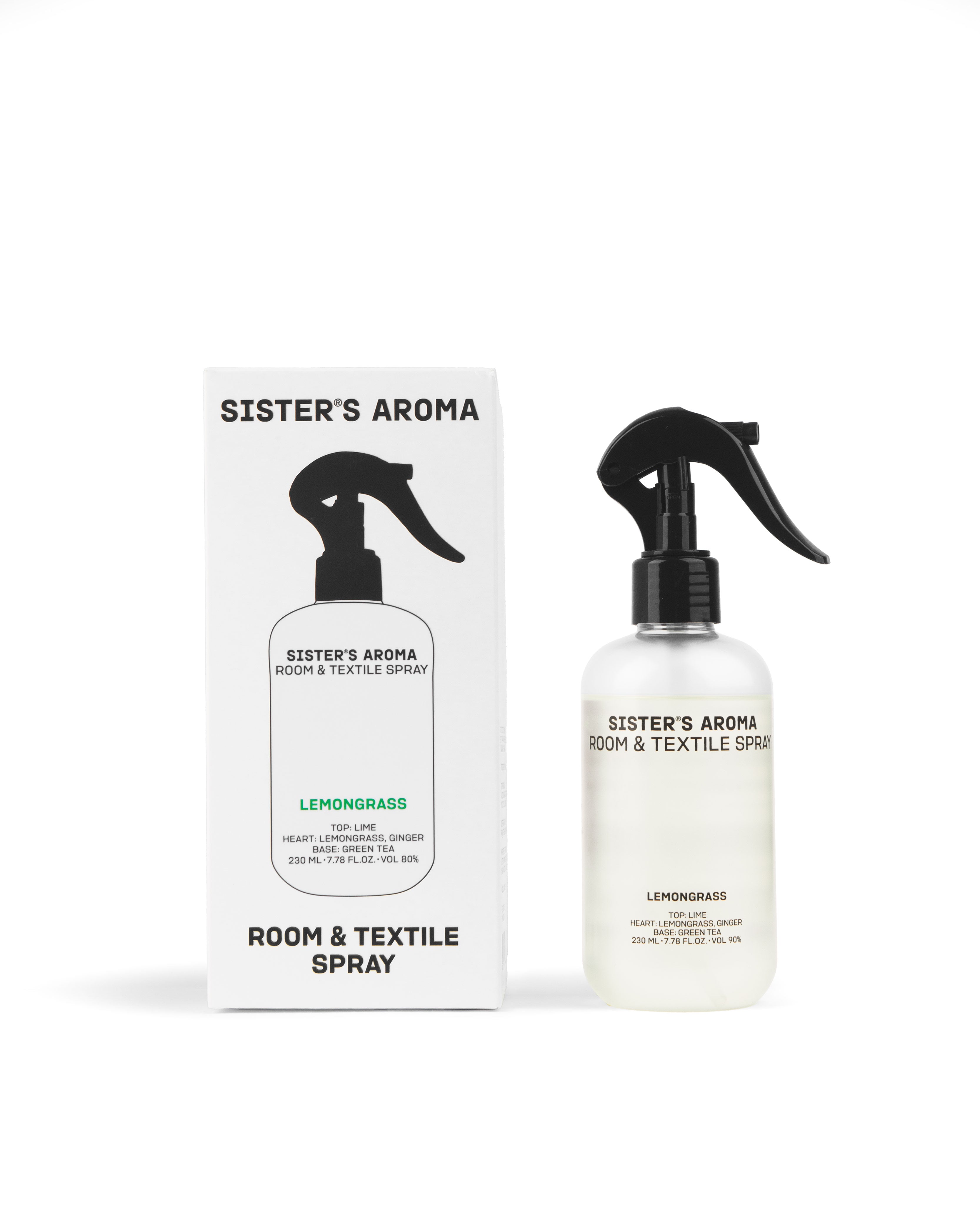 Sister's Aroma, Room Spray, Lemongrass, 230 ml