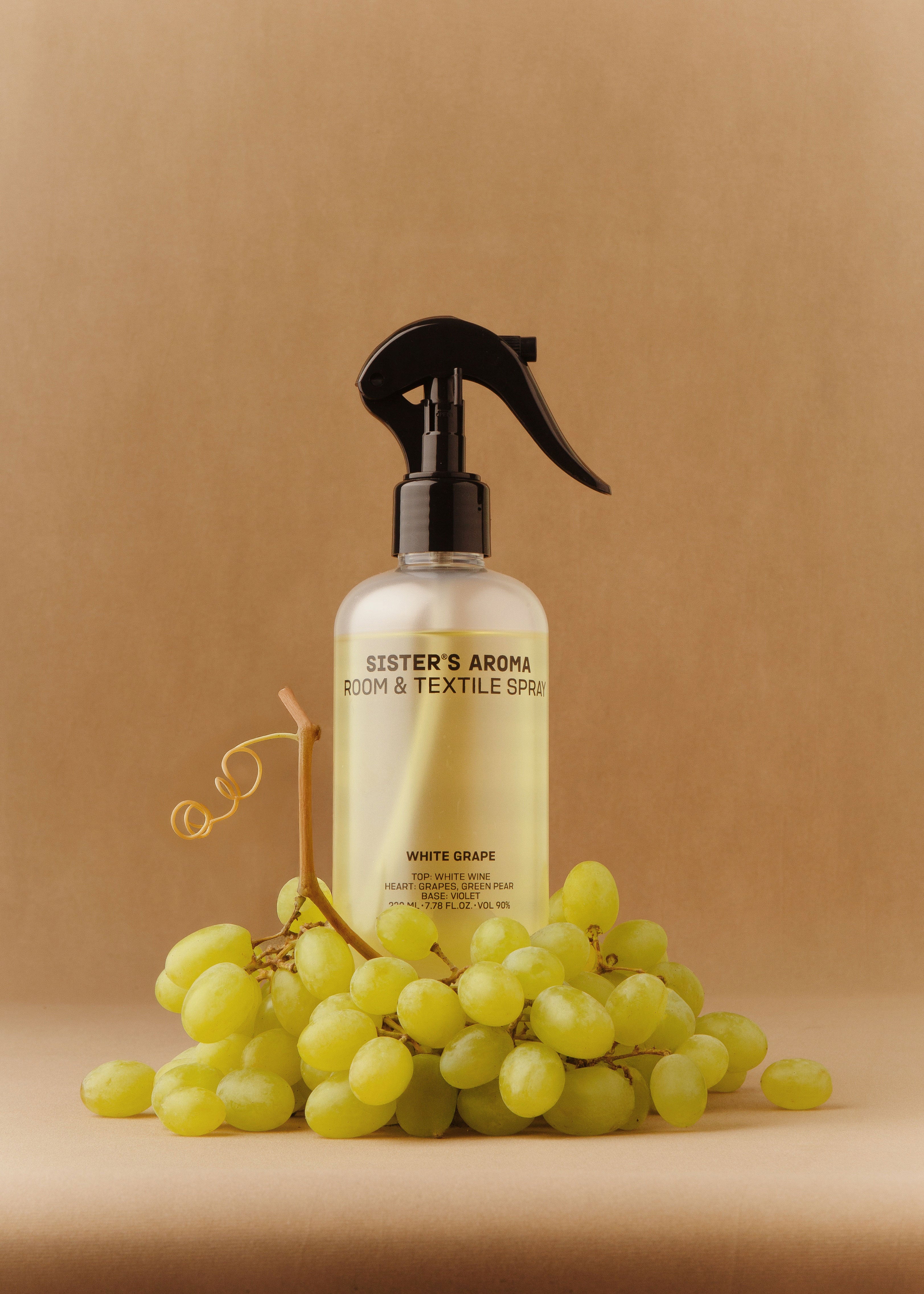 Sister's Aroma, Room Spray, Struguri Albi, 230 ml