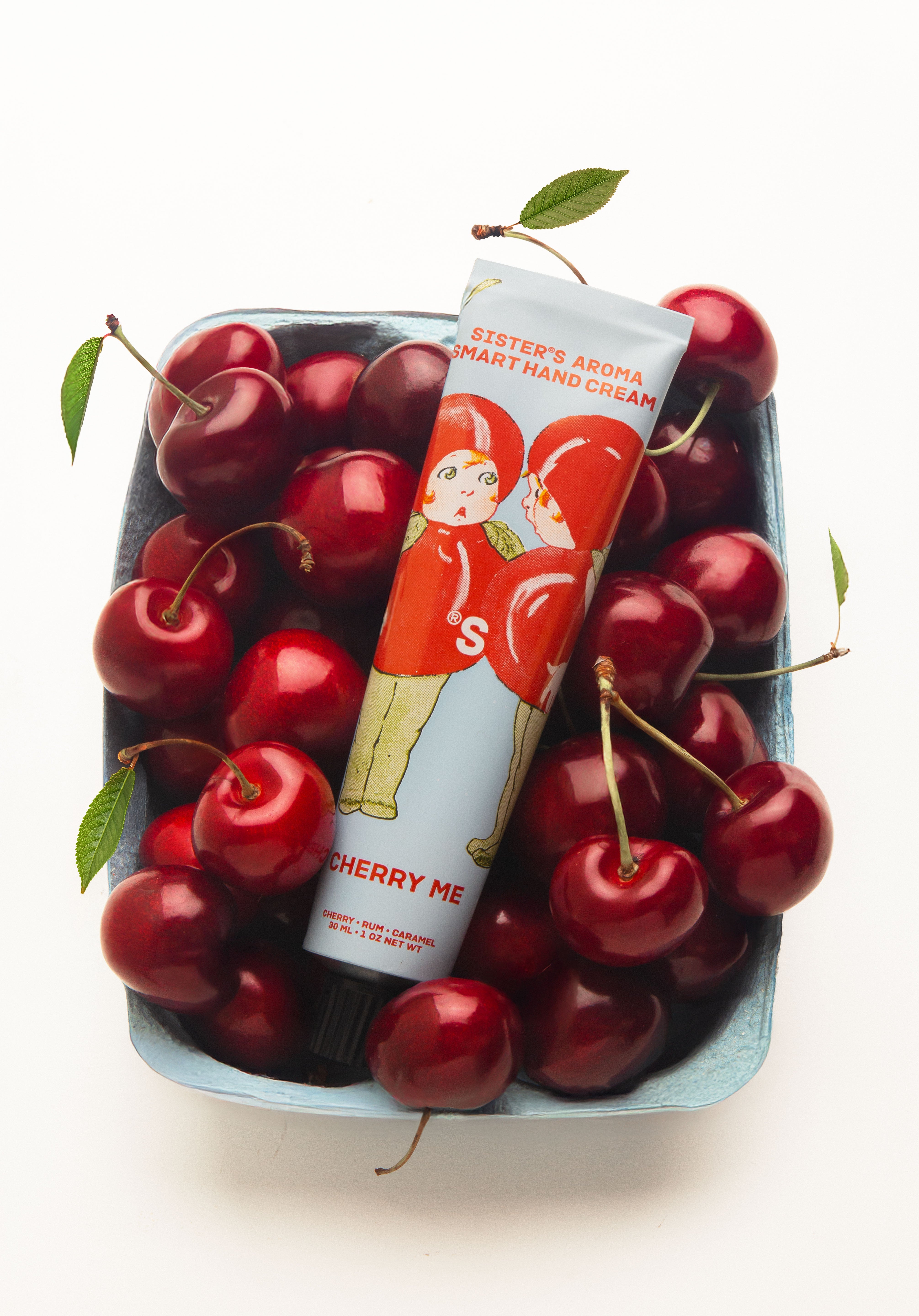 Sister's Aroma, Cremă de mâini, Cherry Me, 30ml