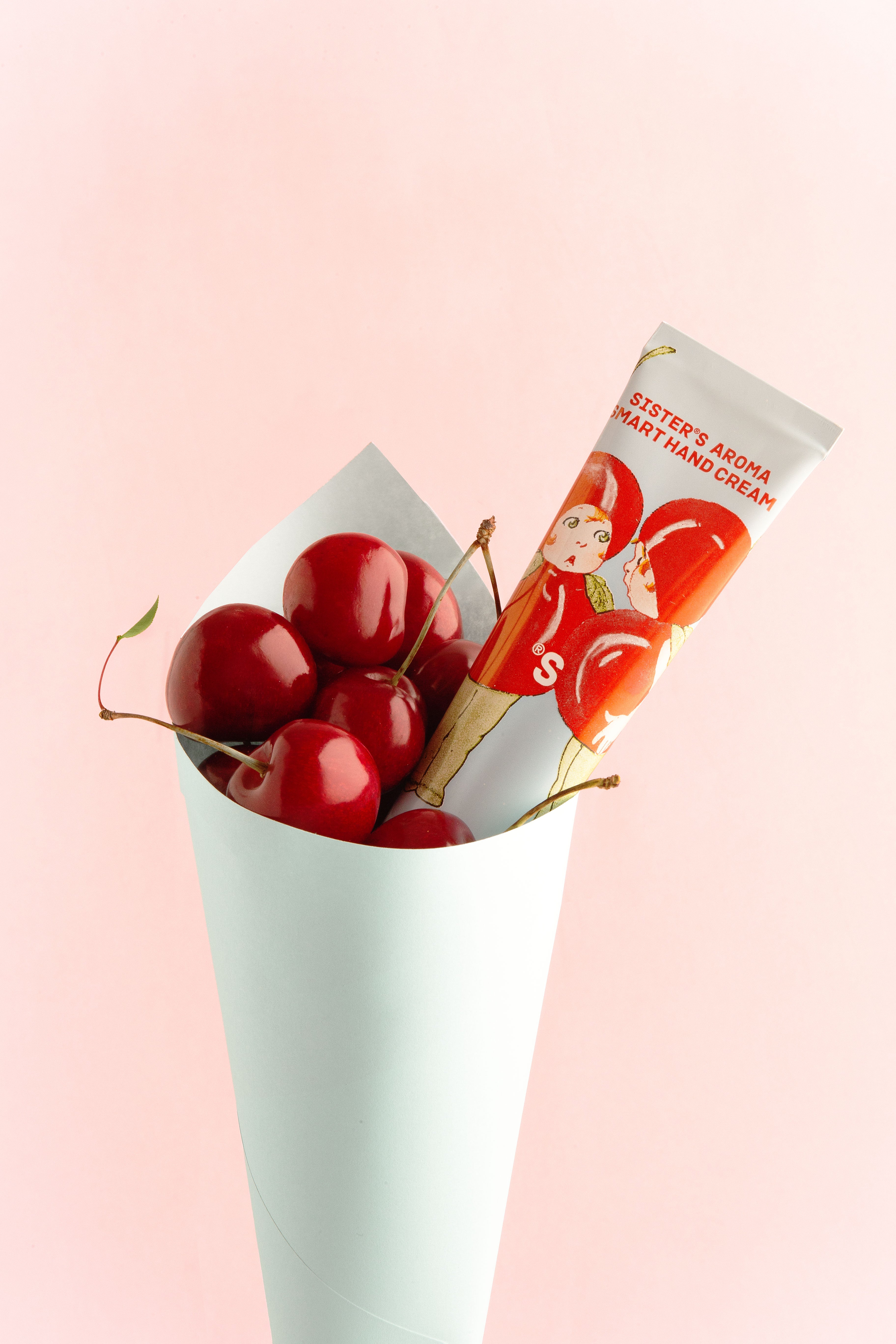 Sister's Aroma, Cremă de mâini, Cherry Me, 30ml