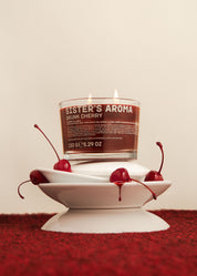 Sister's Aroma, Lumânare, Drunk Cherry, 150g