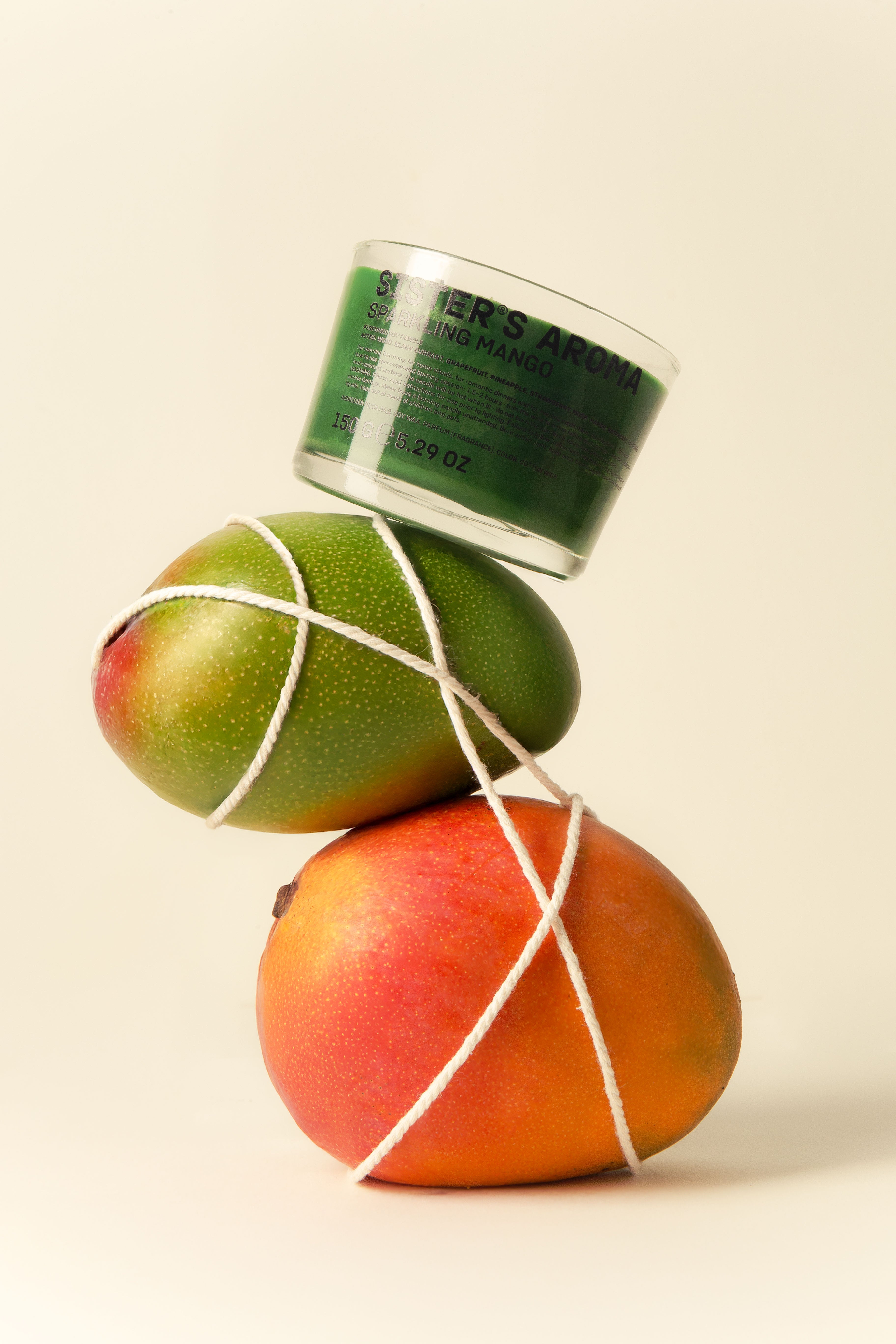 Sister's Aroma, Lumânare, Sparkling Mango, 150g
