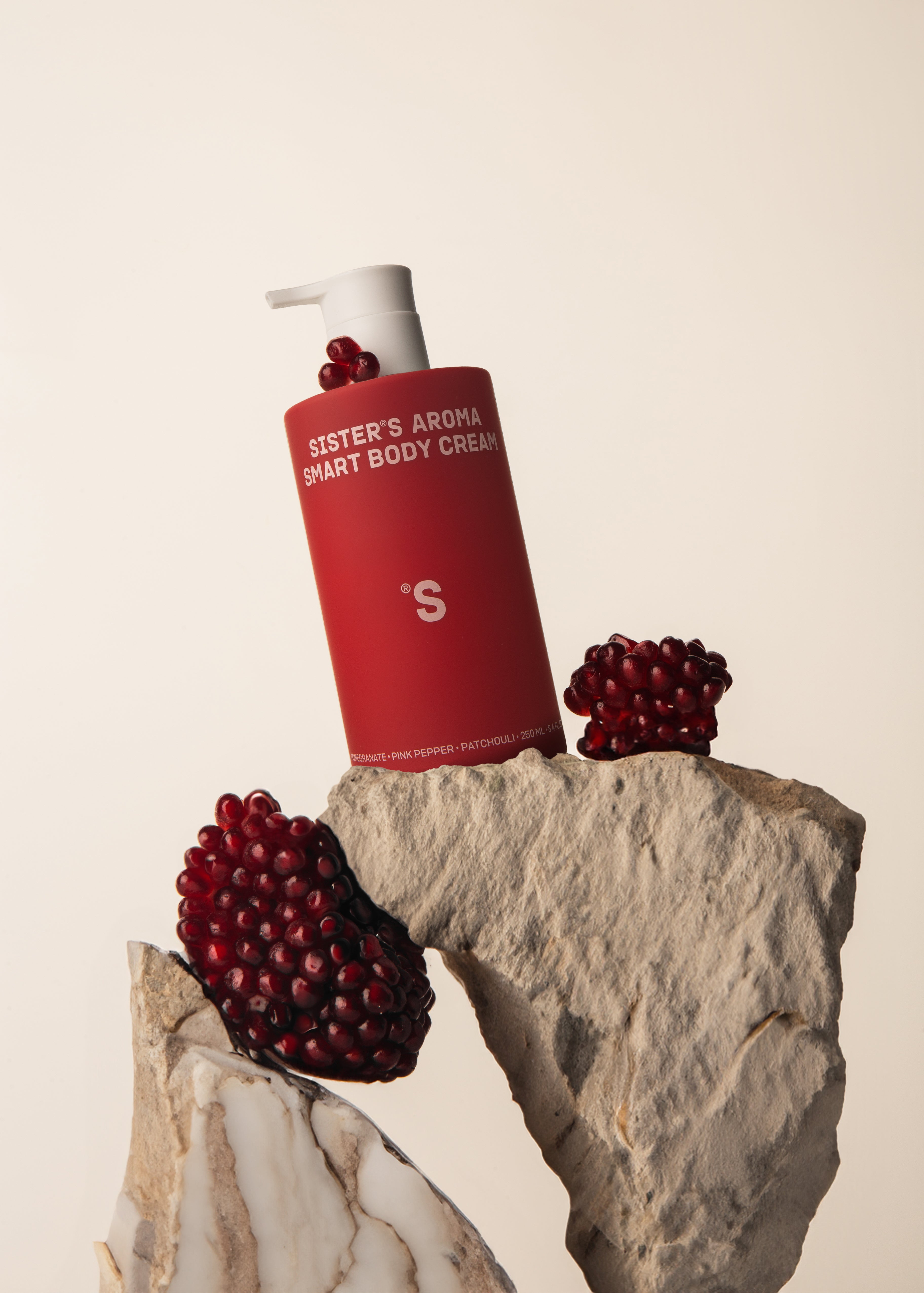 Sister's Aroma, Cremă de Corp Smart, Rodie, 250ml