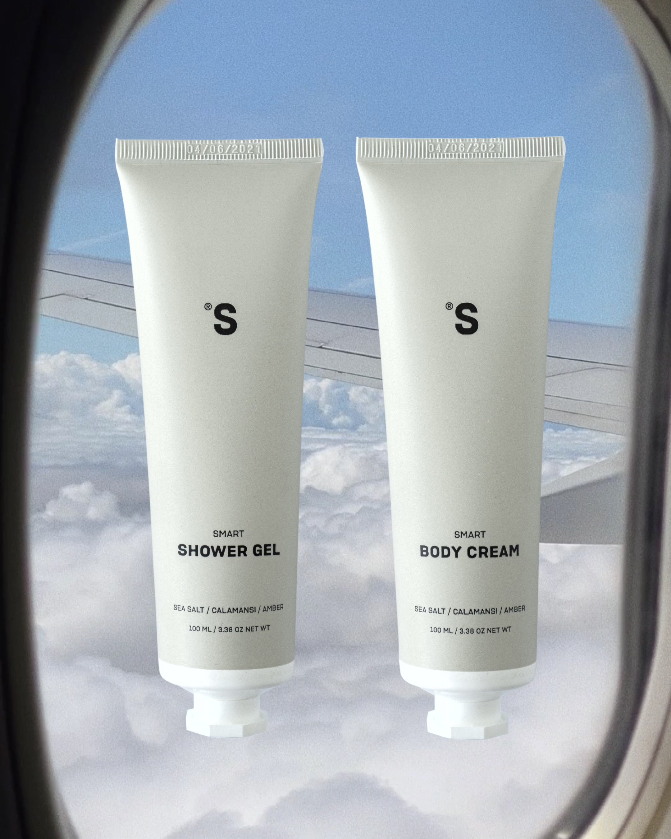 Smart Duo: Gel de Duș & Cremă de corp, Sare de Mare, 100 ml